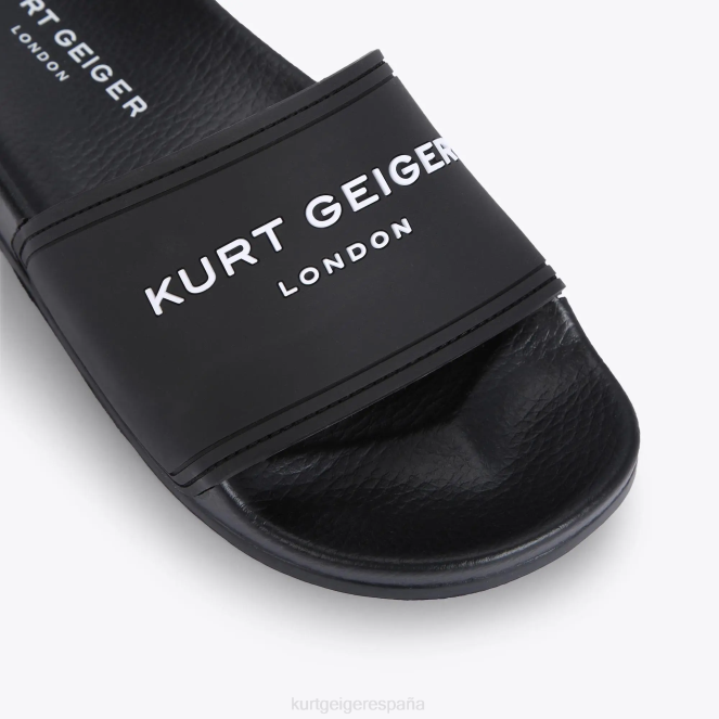 Kurt Geiger mujer deslizador de piscina kgl londres 2LPR454 | calzados negro